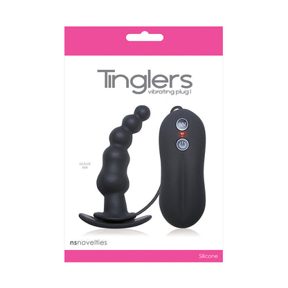 NS Novelties Tinglers Vibrating Plug I Black 
