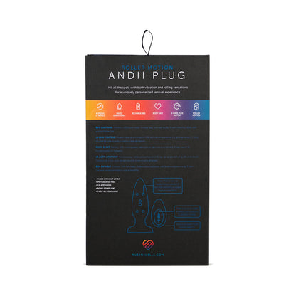 Nu Sensuelle Andii Roller Motion Plug Navy 4