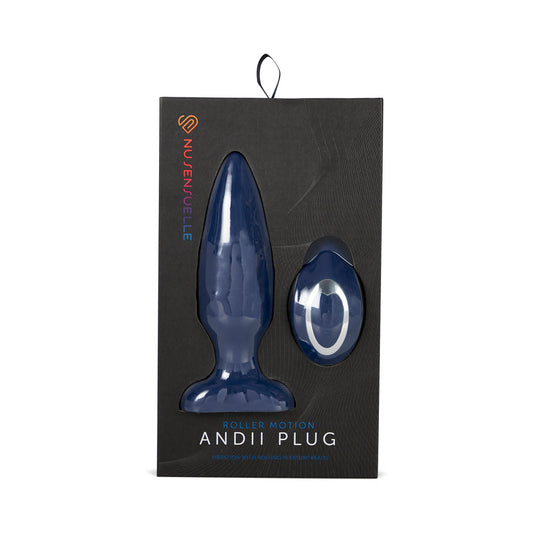 Nu Sensuelle Andii Roller Motion Plug Navy 