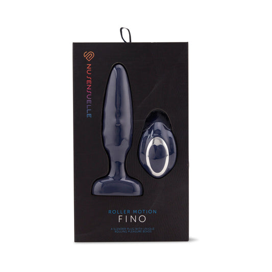 Nu Sensuelle Fino Roller Motion Plug Navy Blue 