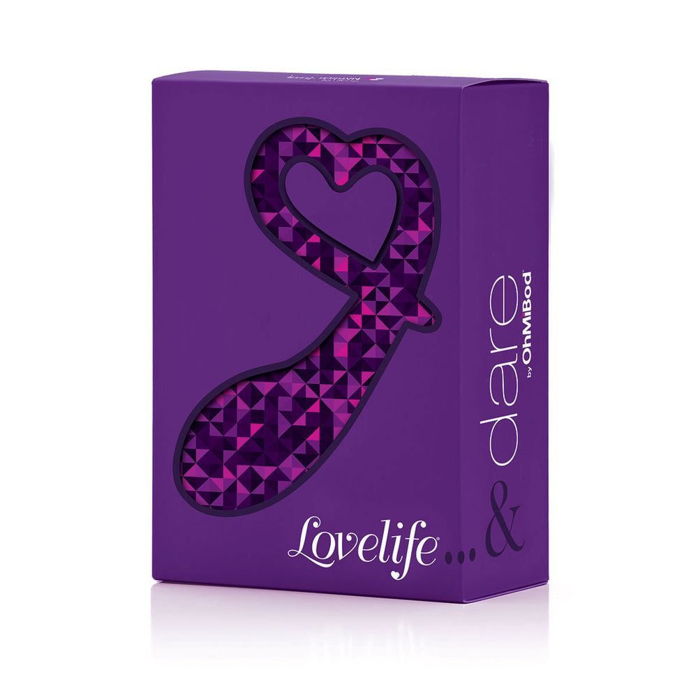OhMiBod LoveLife Dare Curved Plug Purple 2