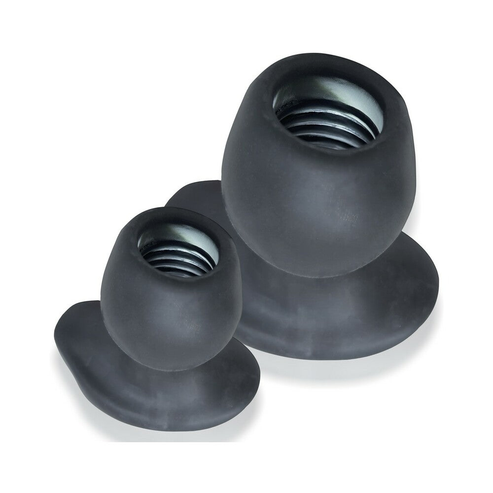 Oxballs Morphhole-1 Gaper Plug Small Black Ice 6