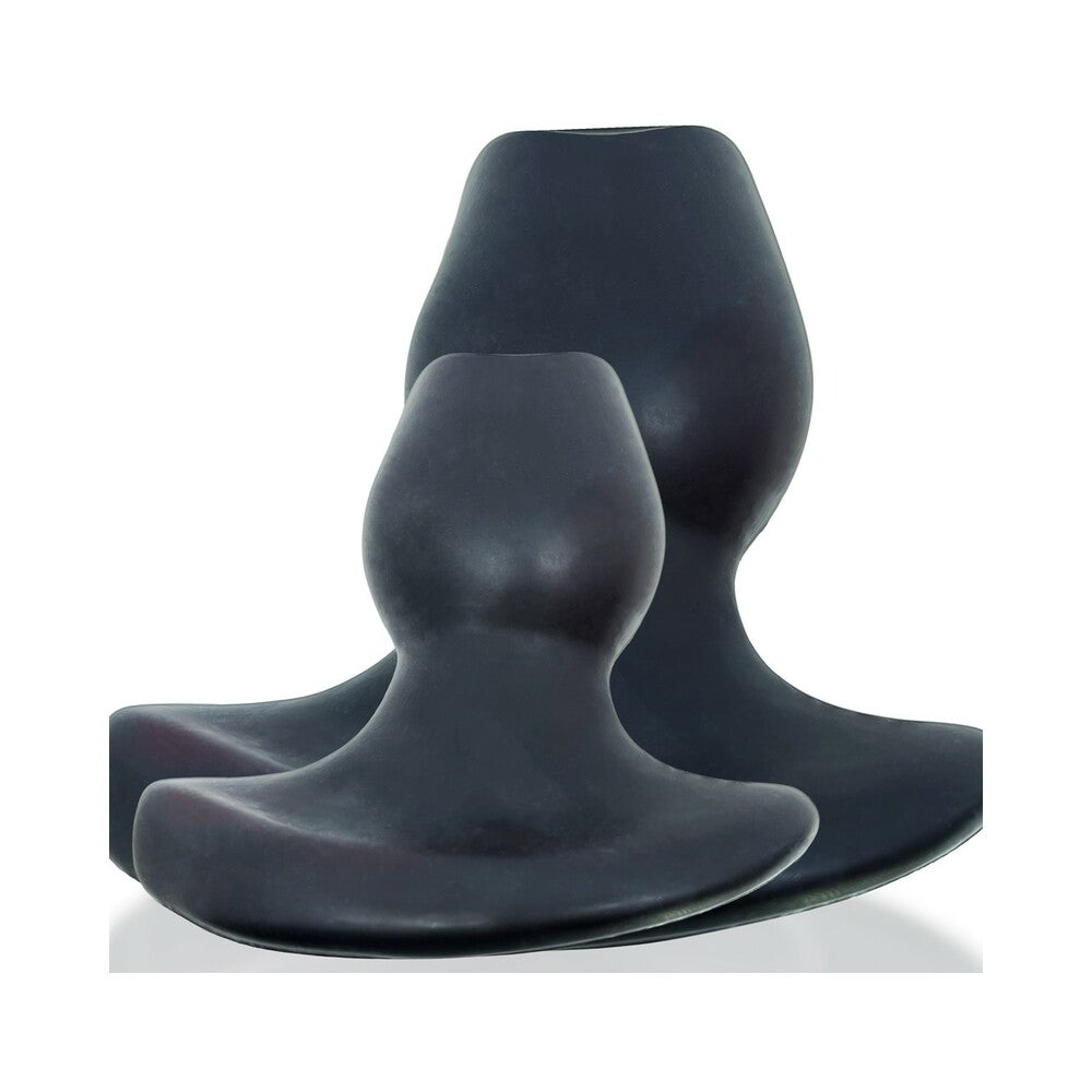 Oxballs Morphhole-2 Gaper Plug Large Black Ice 4