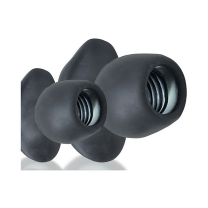 Oxballs Morphhole-2 Gaper Plug Large Black Ice 7