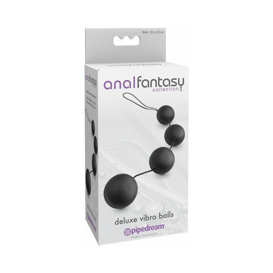 Pipedream Anal Fantasy Collection Deluxe Vibro Balls Black 