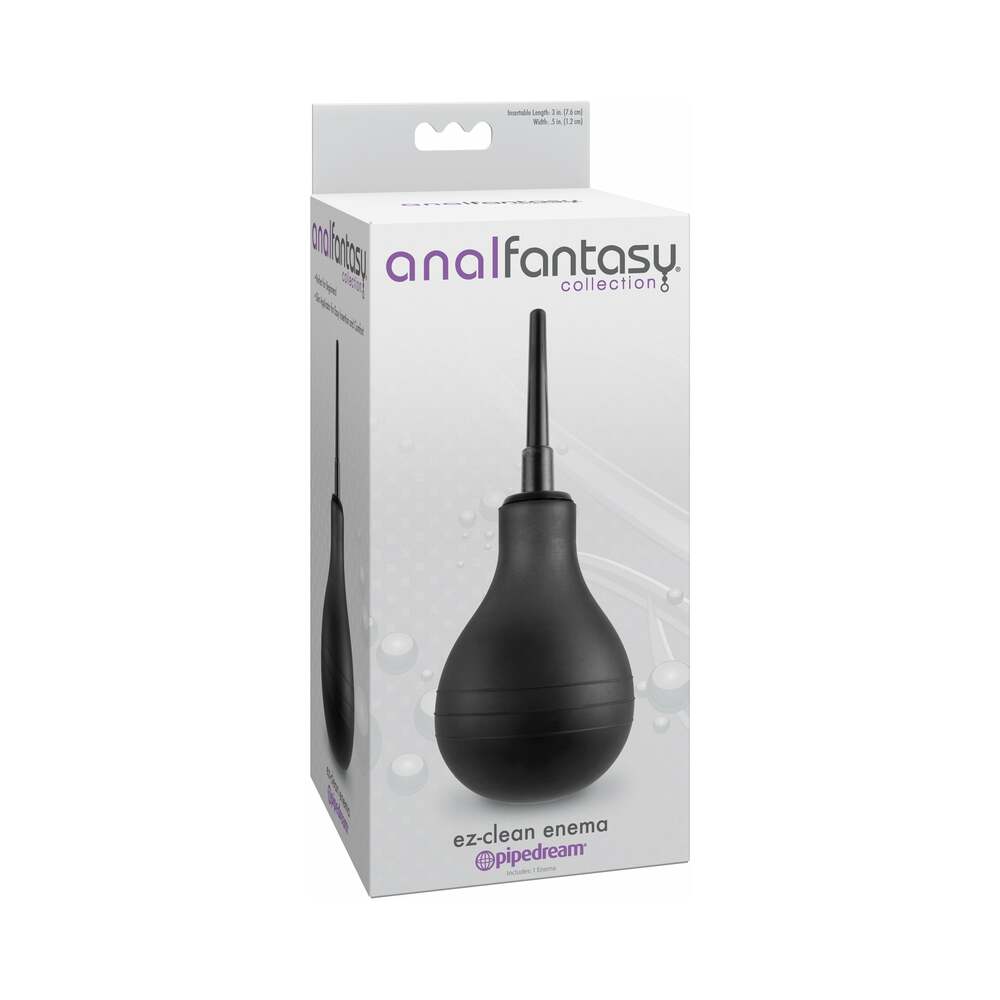 Pipedream Anal Fantasy Collection EZ-Clean Enema Black 