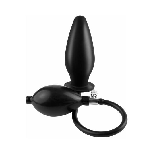 Pipedream Anal Fantasy Collection Inflatable Silicone Plug Black1