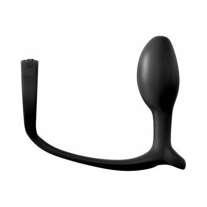 Pipedream Anal Fantasy Collection Silicone Ass-Gasm Cock Ring Beginner's Plug Black4