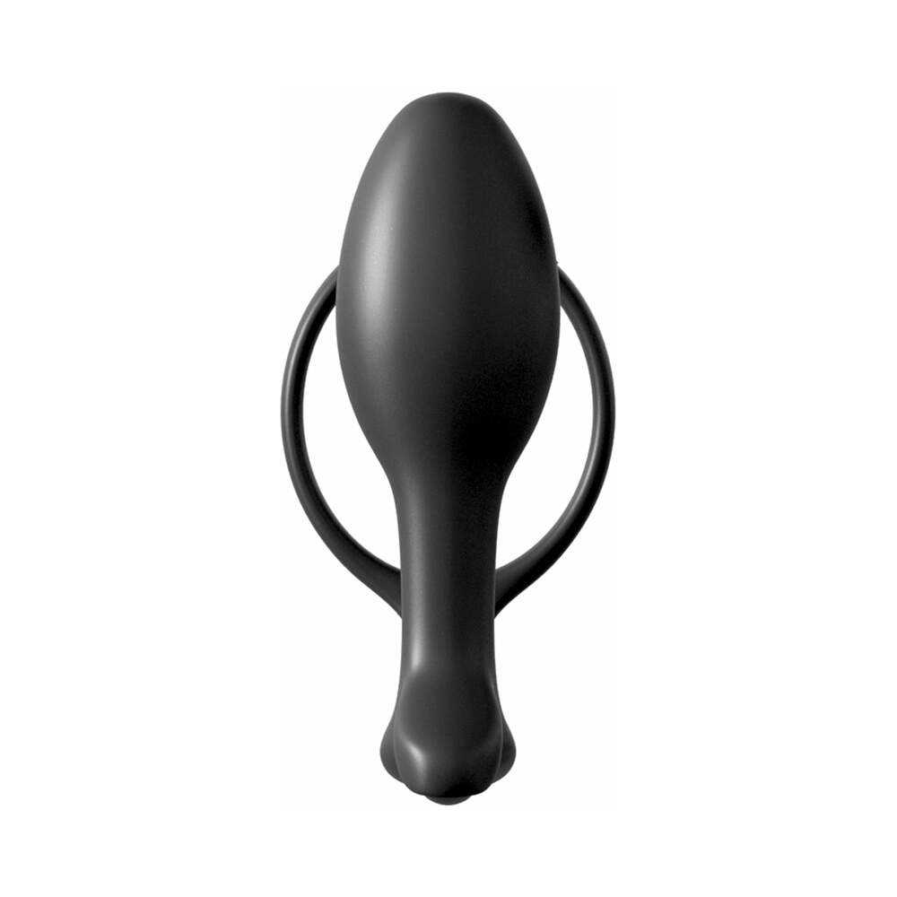 Pipedream Anal Fantasy Collection Silicone Ass-Gasm Cock Ring Beginner's Plug Black6