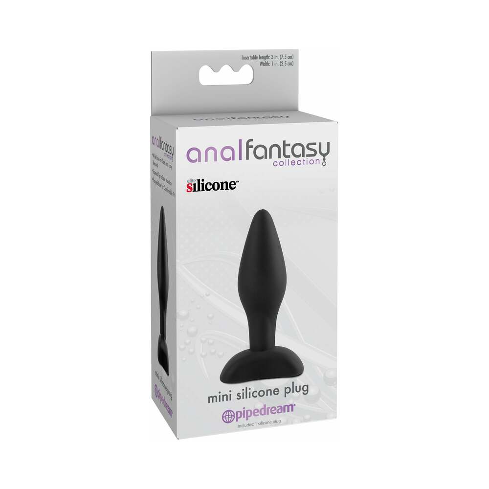 Pipedream Anal Fantasy Collection Silicone Plug Black1