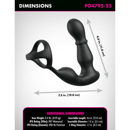 Pipedream Anal Fantasy Elite Ass-gasm Slide & Glide Black4