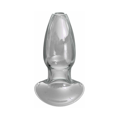 Pipedream Anal Fantasy Elite Collection Anal Gaper Glass Tunnel Plug Clear2