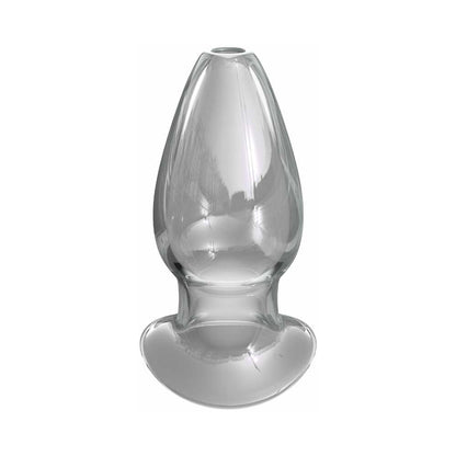 Pipedream Anal Fantasy Elite Collection Anal Gaper Glass Tunnel Plug Clear4