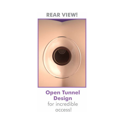 Pipedream Anal Fantasy Elite Collection Beginner's Anal Gaper Glass Tunnel Plug Clear2