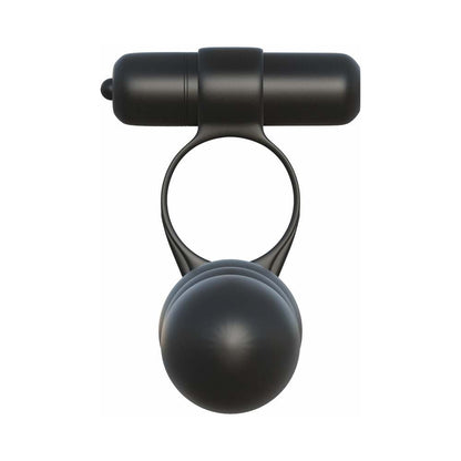 Pipedream Fantasy C-Ringz Posable Partner Double Penetrator Vibrating Cockring Black4