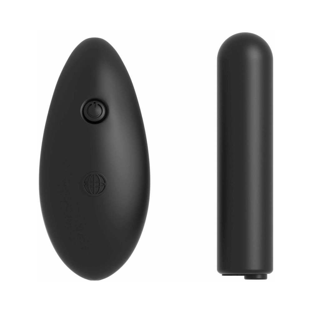 Pipedream Fantasy C-Ringz Remote Control Double Penetrator Vibrating Cockring Black4