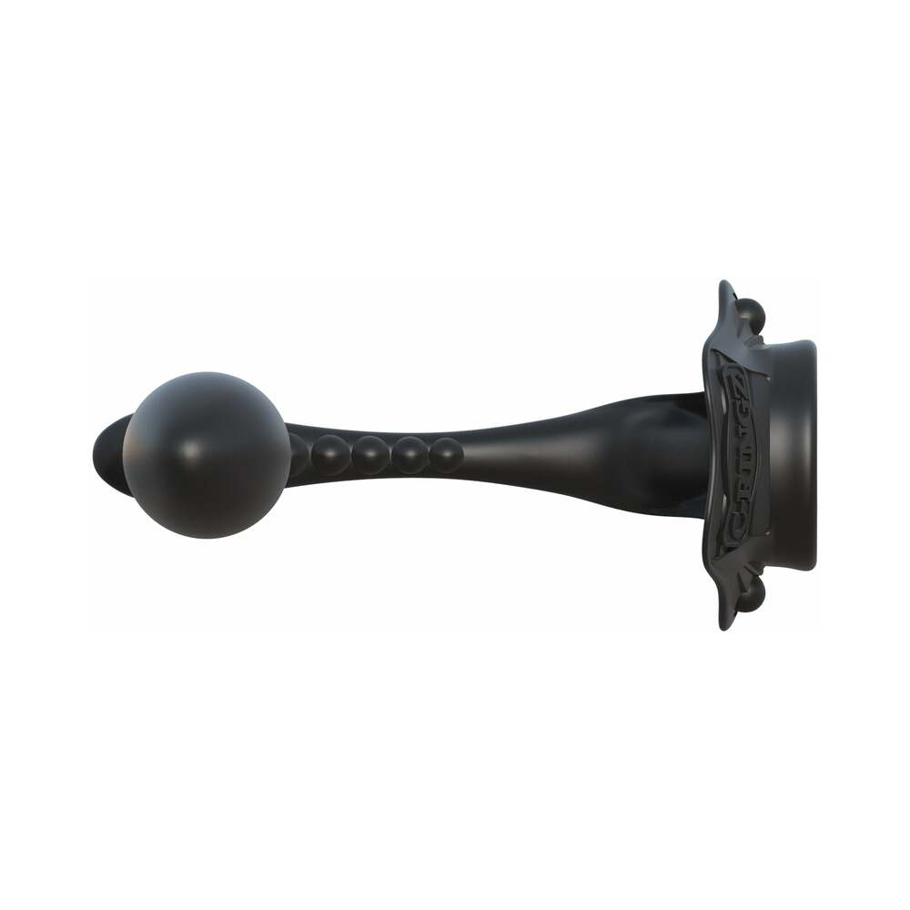 Pipedream Fantasy C-Ringz Rock Hard Ass-Gasm Vibrating Silicone Cockring With Anal Plug Black3