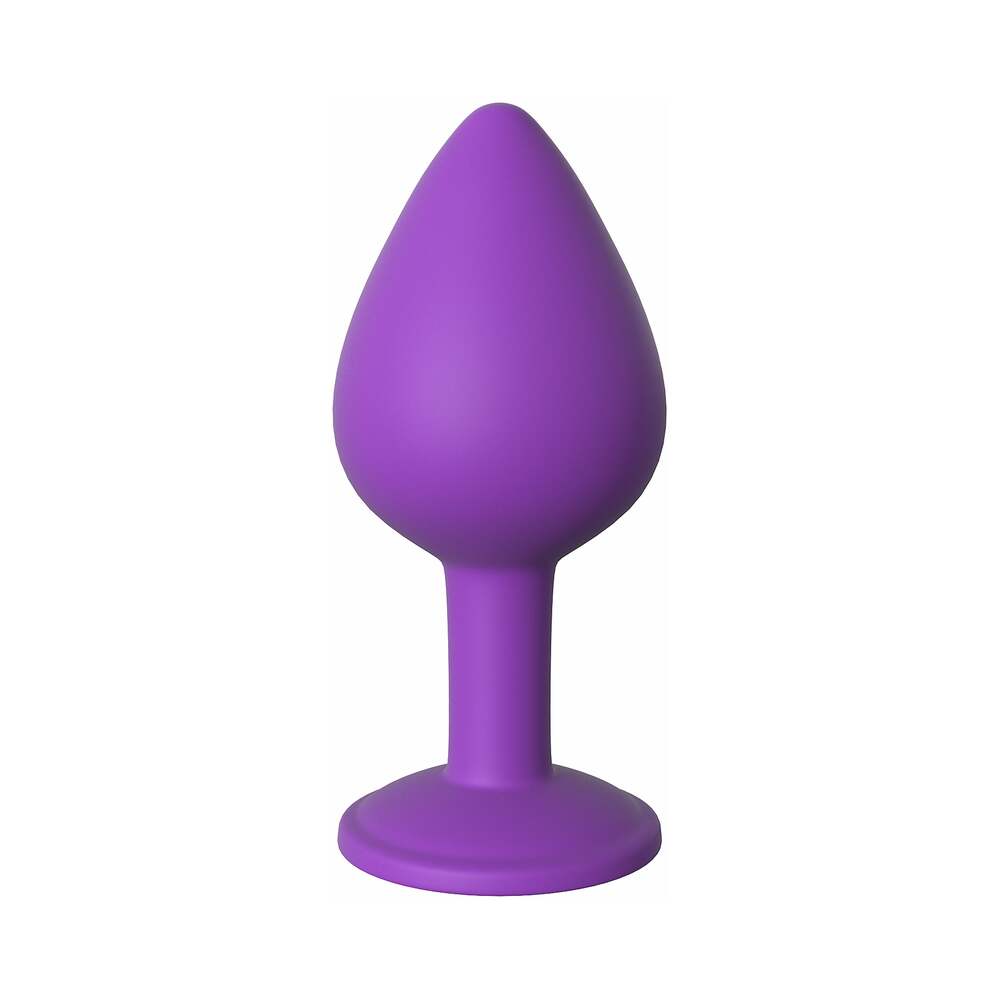 Pipedream Fantasy For Her Silicone Her Little Gem Medium Plug Purple1