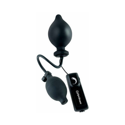 Pipedream Fetish Fantasy Extreme Inflatable Sphincter Stretcher Vibrating Inflating Anal Plug Black1