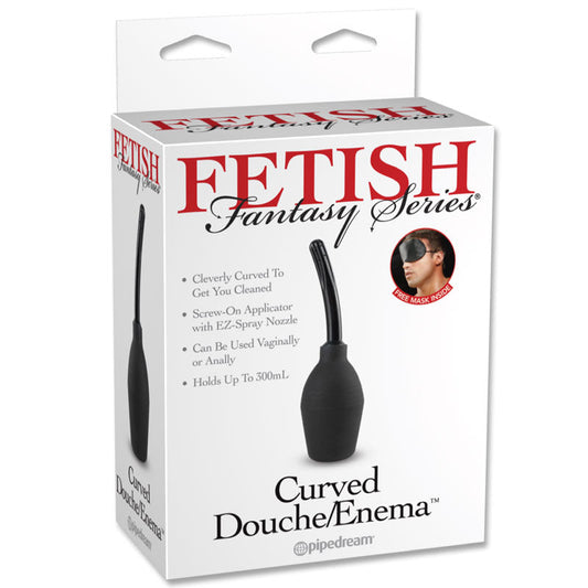 Pipedream Fetish Fantasy Series Curved Douche/Enema Black 