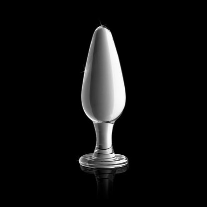 Pipedream Icicles No. 26 Glass Anal Plug 4.5 in. Clear 2