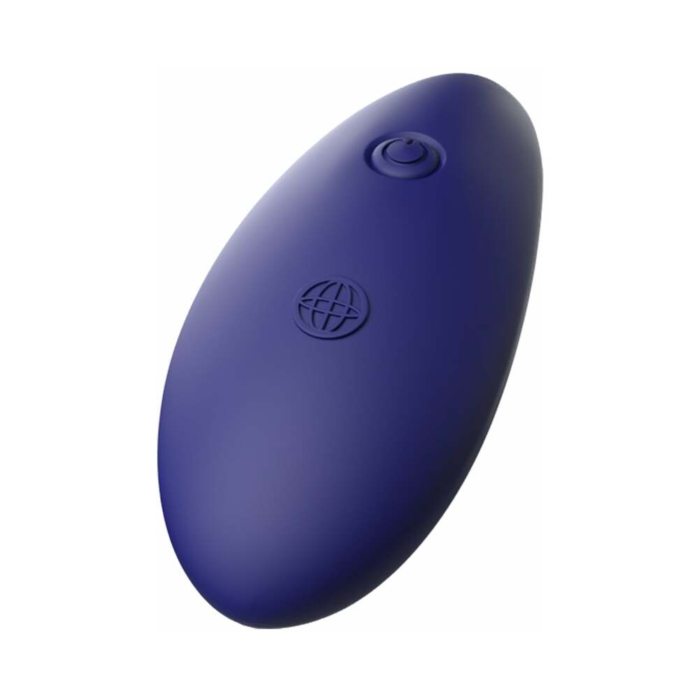 Pipedream Icicles No. 85 Rechargeable Remote-Controlled Vibrating Anal Plug With Suction Cup Blue 3