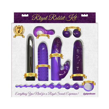 Pipedream Pipedream 7-Piece Royal Rabbit Kit Purple 2