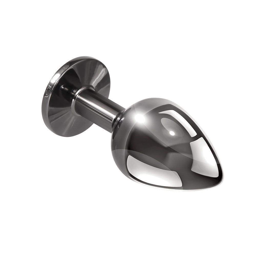 Playboy Pleasure 3 Ways 3-Piece Metal Anal Plug Set Hematite 5