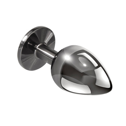 Playboy Pleasure 3 Ways 3-Piece Metal Anal Plug Set Hematite 6