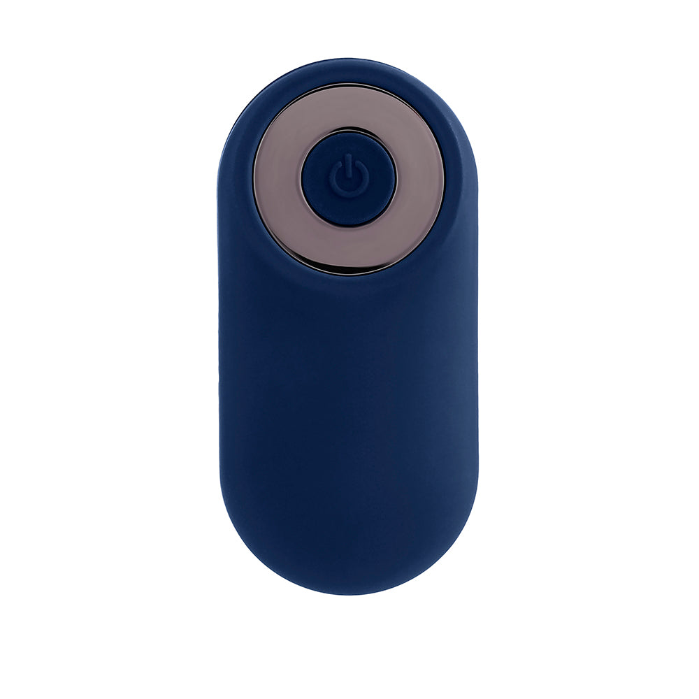 Playboy Pleasure Pleaser Warming Vibrating Prostate Massager Deep Ocean 7