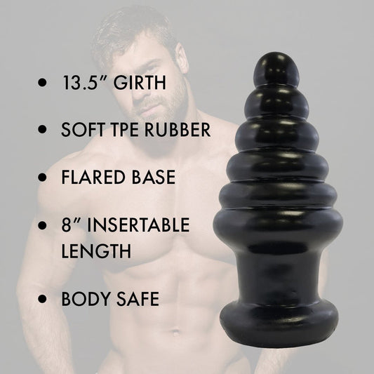 Prowler RED Twisted Tease Anal Plug Black 1