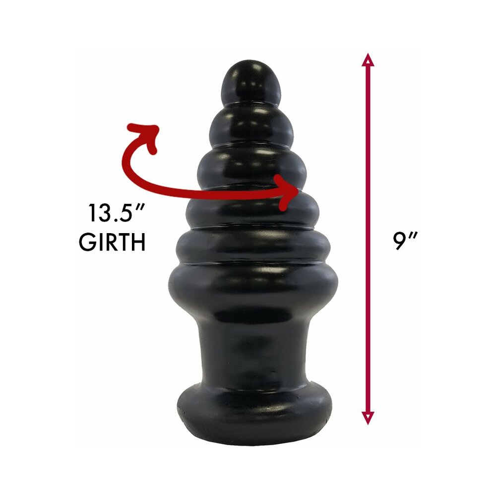 Prowler RED Twisted Tease Anal Plug Black 2