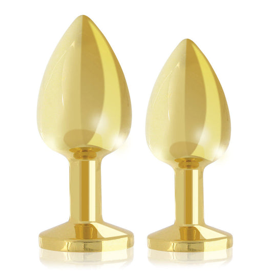 Rianne S 2-Piece Booty Plug Luxury Set Gold 