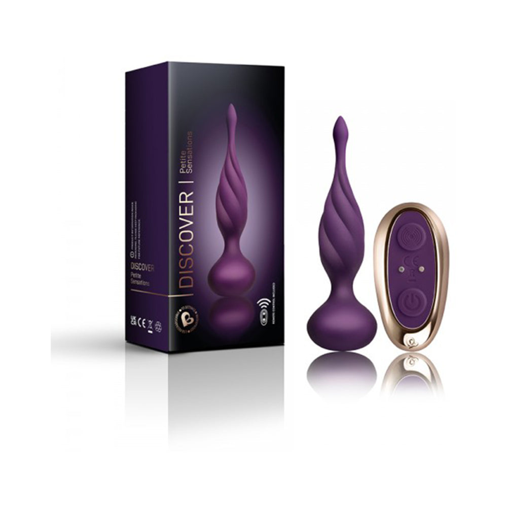 Rocks Off Petite Sensations Discover Silicone Anal Vibrator 1
