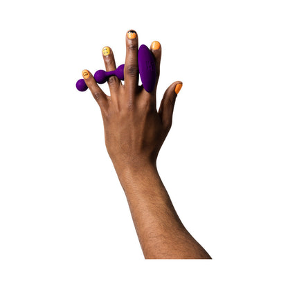 ROMP Amp Silicone Anal Plug Dark Purple 5