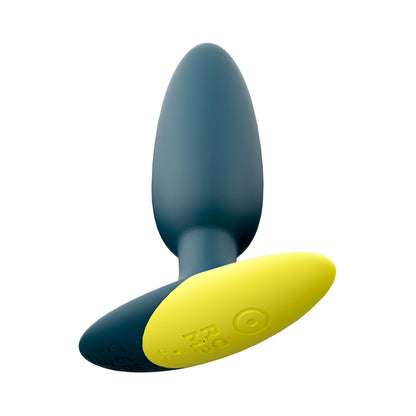 ROMP Bass Rechargeable Silicone Vibrating Anal Plug Dark Green 2