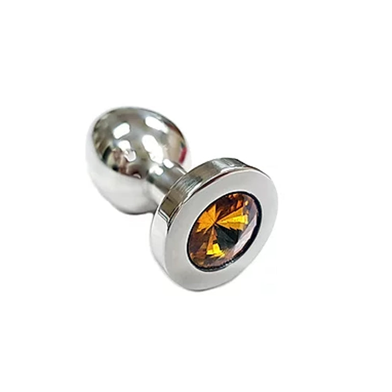 Rouge Garments Stainless Steel Smooth Medium Butt Plug 1