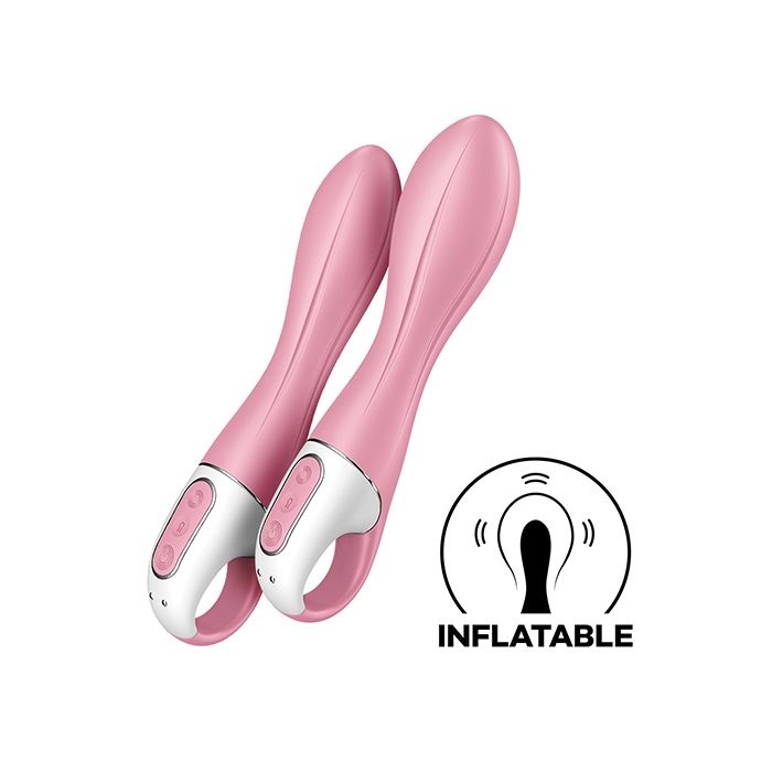 Satisfyer Air Pump Vibrator 2 - Light Red 3