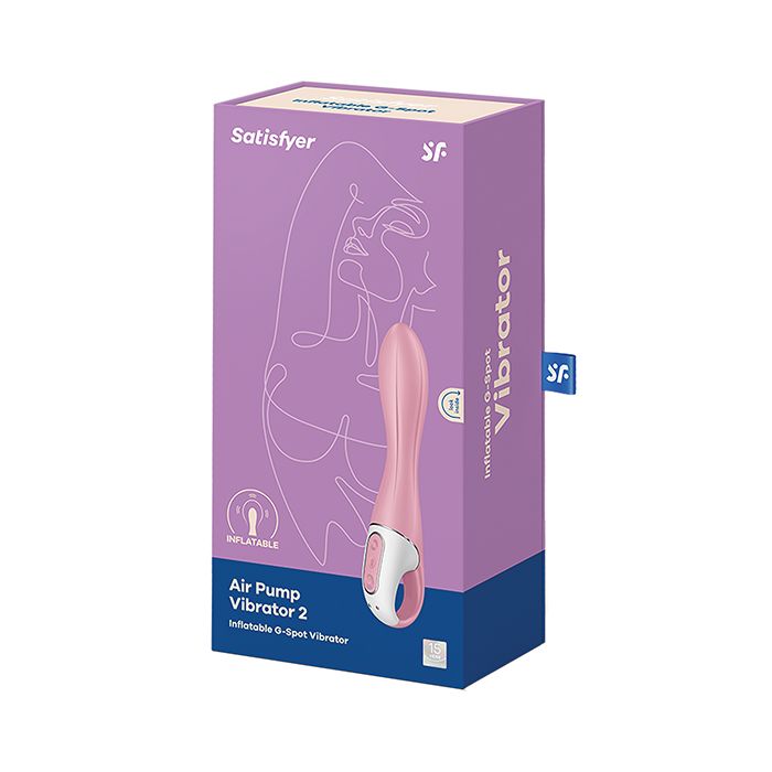 Satisfyer Air Pump Vibrator 2 - Light Red 4