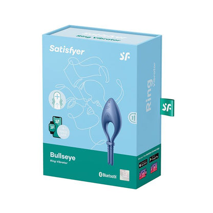 Satisfyer Bullseye Ring Vibrator - Blue 4