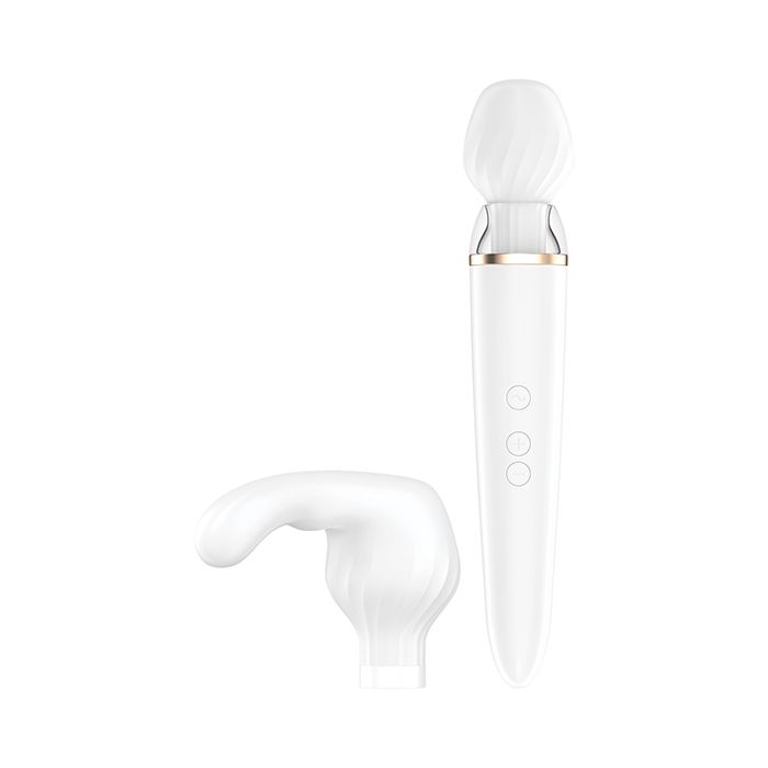 Satisfyer Double Wand-er - White 