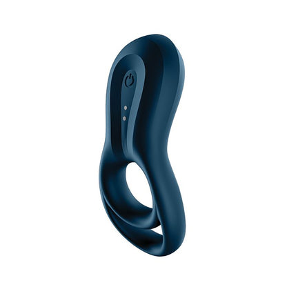 Satisfyer Epic Duo Ring Vibrator - Dark Blue 