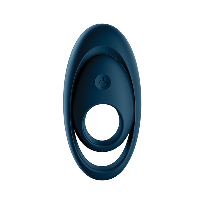 Satisfyer Glorious Duo Ring Vibrator - Dark Blue 1