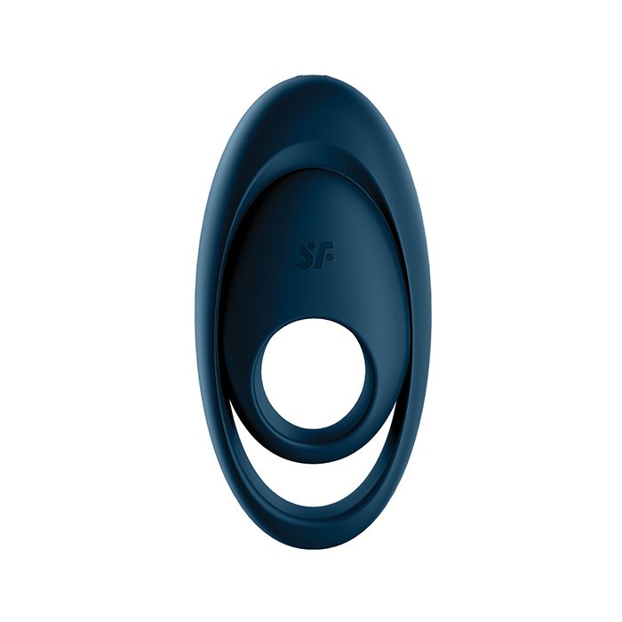 Satisfyer Glorious Duo Ring Vibrator - Dark Blue 3