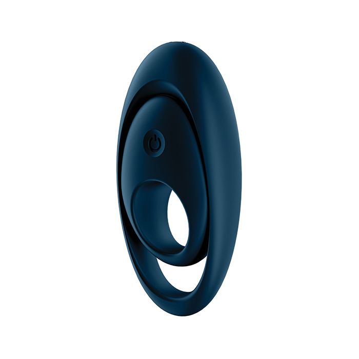 Satisfyer Glorious Duo Ring Vibrator - Dark Blue 