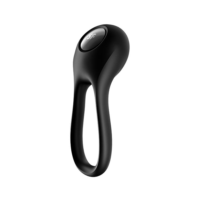 Satisfyer Majestic Duo Ring Vibrator - Black 