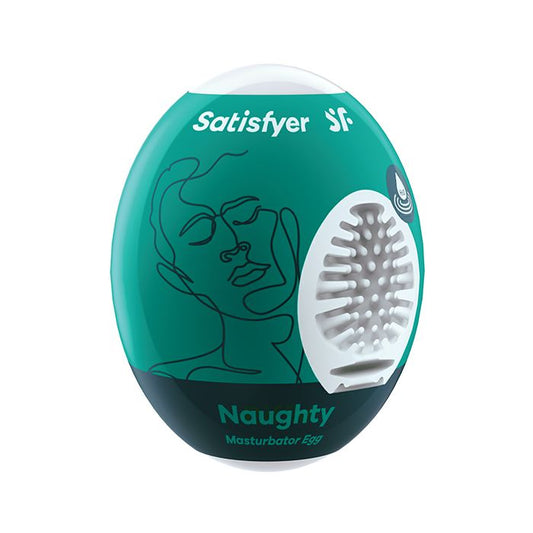 Satisfyer Masturbator Egg Naughty - Dark Green 