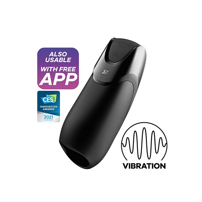 Satisfyer Men Vibration + - Black 3