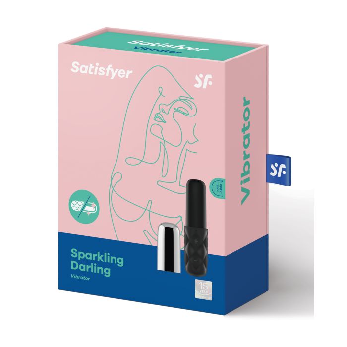 Satisfyer Mini Sparkling Darling - Black/Silver 3