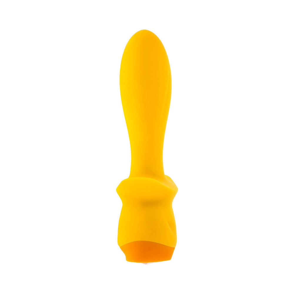 Selopa Mellow Yellow Rechargeable Vibrating Plug Silicone Yellow 2